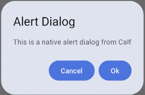 Alert Dialog Android